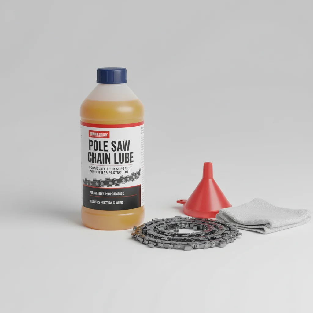 Pole Saw Chain Oil: How Often Should You Check and Refill?