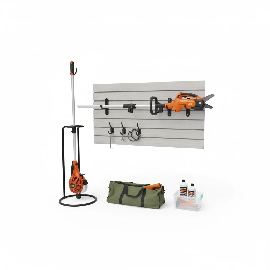 pole saw storage solutions